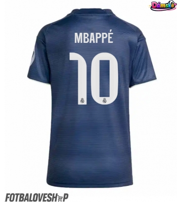 Real Madrid Kylian Mbappe #10 Dámské Venkovní Dres 2025-26 Krátký Rukáv
